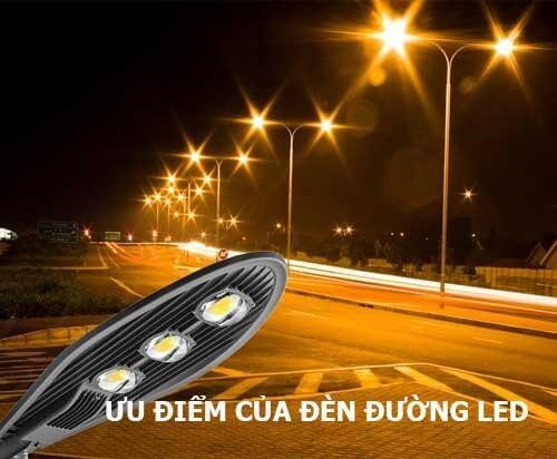 Bừng sáng không gian đường phố với đèn đường led chiếu sáng