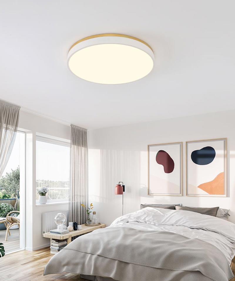 5 ứng dụng quan trọng của đèn Led ốp trần trong thiết kế nội thất gia đình