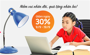 Bật mí khoảng cách tiêu chuẩn từ đèn học chống cận đến mắt bé