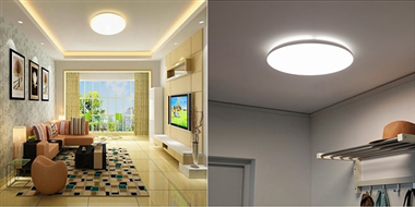 Gợi ý cách kết hợp đèn led ốp trần với trần thạch cao bắt mắt nhất